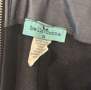 Bella Donna Faw Leather Skirt